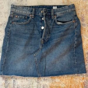 Jean skirt
